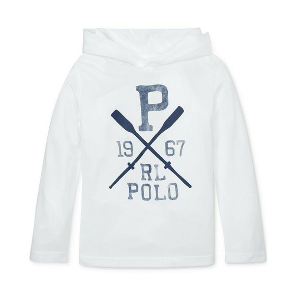 Polo Ralph Lauren Other - NWT Polo Ralph Lauren Boys Hooded Cover-Up Shirt Beach Swim $35 - Size 6